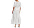 Фото #2 товара Evarae Womens Amber Maxi Dress White Size 6