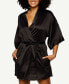 ფოტო #2 პროდუქტის Women's Muse Satin Lingerie Kimono Robe