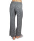 Women's French Terry Cloth Leopard Print Lounge Pants