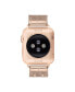 Фото #3 товара Ремешок для часов Coach rose Gold-Tone Mesh 38/40/41 мм Apple Watch Band