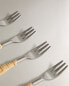 Rattan brunch fork (pack of 4)