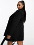 Фото #7 товара Forever New Curve formal wrap short coat in black