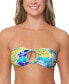 ფოტო #3 პროდუქტის Juniors' Lanakai Printed Halter Bikini Top