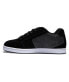 Фото #4 товара DC Net 302361-1AB Mens Black Nubuck Lace Up Skate Inspired Sneakers Shoes