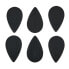 D-Grip Picks Balkan Form Nylon Black 1,00