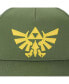 Фото #2 товара Men's Embroidered Hyrule Kingdom Logo Green Adjustable Baseball Hat