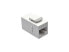 Фото #3 товара TRIPP LITE N235-001-WH Cat6 Straight-Through Modular In-Line Snap-In Coupler (RJ