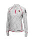 Women's White Louisville Cardinals OHT Military-Inspired Appreciation Officer Arctic Camo 1/4-Zip Jacket