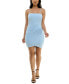 ფოტო #6 პროდუქტის Juniors' Gathered Tulip-Hem Dress