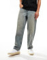 ASOS DESIGN baggy jeans in a bleached light wash blue VERWASCHENES HELLBLAU, W31 L32 - фото #2