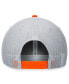 Фото #2 товара Men's Gray, Orange Clemson Tigers Aurora Trucker Adjustable Hat