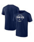 Фото #1 товара Men's Navy Distressed Team USA Clean Heritage T-shirt