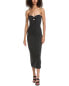 Фото #1 товара John Elliott Mineral Wash Gemini Rib Twist Maxi Dress Women's