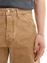 Jack & Jones Eddie loose fit carpenter jean in tan