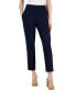 Фото #1 товара Women's Pull-On Slim Crepe Ankle Pants