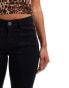 Morgan high waisted skinny jeans in black Черный, 44 - фото #5