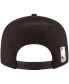 ფოტო #4 პროდუქტის Men's Black Brooklyn Nets Official Team Color 9FIFTY Snapback Hat