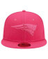 Фото #3 товара Men's Pink New England Patriots Color Pack 59FIFTY Fitted Hat