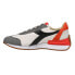 Фото #3 товара Diadora Equipe Mad Italia Lace Up Mens White Sneakers Casual Shoes 177158-C9343