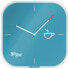 Esselte Leitz 90170061 - Quartz wall clock - Square - Blue - Glass - Adults - Modern