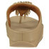 Фото #6 товара FITFLOP Rumba Beaded Leather Toe-Post Slides