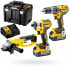 DEWALT ZESTAW COMBO 18V DCK383P2T (DCD796+DCF887+DCG412) 2x5,0Ah TSTAK