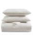 CLOSEOUT! Solid Faux Fur 3 Piece Duvet Cover Set, Full/Queen