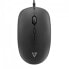 V7 Wired Keyboard and Mouse Combo - DE - Full-size (100%) - Wired - USB - QWERTZ - Black - Mouse included