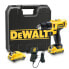 Фото #1 товара DeWALT Akku-Bohrschrauber DCD710D2-QW 12 V + 2x 2,0 Ah Akku + Lader im Koffer