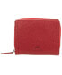 Фото #4 товара Women's Pebbled Collection RFID Secure Mini Clutch Wallet