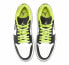 Jordan Air Jordan 1 cyber green 耐磨 低帮 复古篮球鞋 男女同款 荧光绿