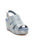 Фото #2 товара Women's Wedge Sandals By Blue