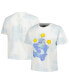 Фото #1 товара Men's and Women's Care Bears Grumpy Bear Stars Tie-Dye T-shirt