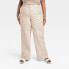 Фото #1 товара Women's Mid-Rise Relaxed Straight Leg Chino Pants - A New Day Beige 22