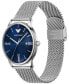 ფოტო #2 პროდუქტის Men's Stainless Steel Mesh Bracelet 42mm