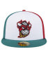 ფოტო #3 პროდუქტის Men's Red Winston-Salem Dash Theme Night Italian Beef 59FIFTY Fitted Hat