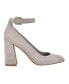 Women's Fionna Ankle Strap Block Heel Pumps