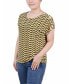 ფოტო #3 პროდუქტის Petite Size Short Extended Sleeve Top