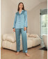 Women's 22 Momme Full Length Silk Pajamas Set