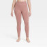 Фото #2 товара Women's Seamless High-Rise Leggings - All in Motion Clay Pink M