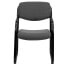 Фото #3 товара Gray Fabric Executive Side Reception Chair With Sled Base