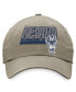 ფოტო #3 პროდუქტის Men's Khaki Nevada Wolf Pack Slice Adjustable Hat
