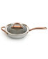 Фото #1 товара Ouro Covered Deep Skillet with Glass Lid, 10"