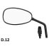 BCR Moto Guzzi V7 right rearview mirror