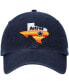 Men's Navy Houston Astros 1984 Logo Cooperstown Collection Clean Up Adjustable Hat