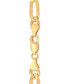 ფოტო #5 პროდუქტის Figaro Link 22" Chain Necklace in 18k Gold-Plated Sterling Silver or Sterling Silver
