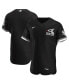 ფოტო #1 პროდუქტის Men's Black Chicago White Sox Alternate Authentic Team Jersey