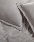 Фото #4 товара Linen/Modal Blend 3-Pc. Duvet Cover Set, Full/Queen, Created for Macy's