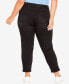 ფოტო #2 პროდუქტის Plus Size Stretch Girlfriend Petite Length Jean