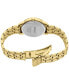 ფოტო #3 პროდუქტის Women's Essential Gold-Tone Stainless Steel Bracelet Watch 30mm